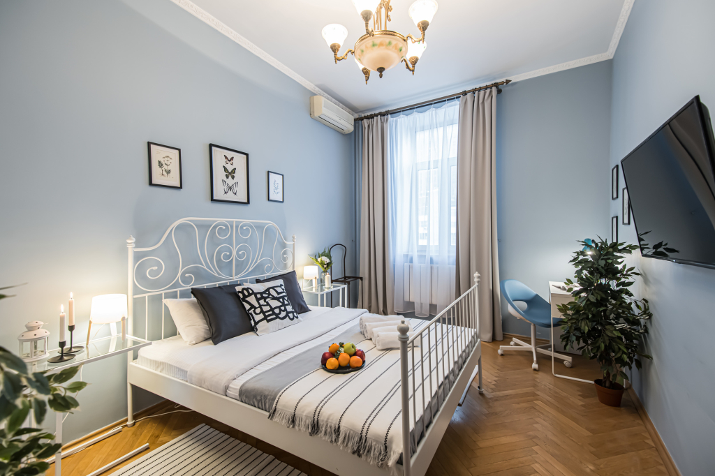 Квартира GM Apartments с видом на МИД