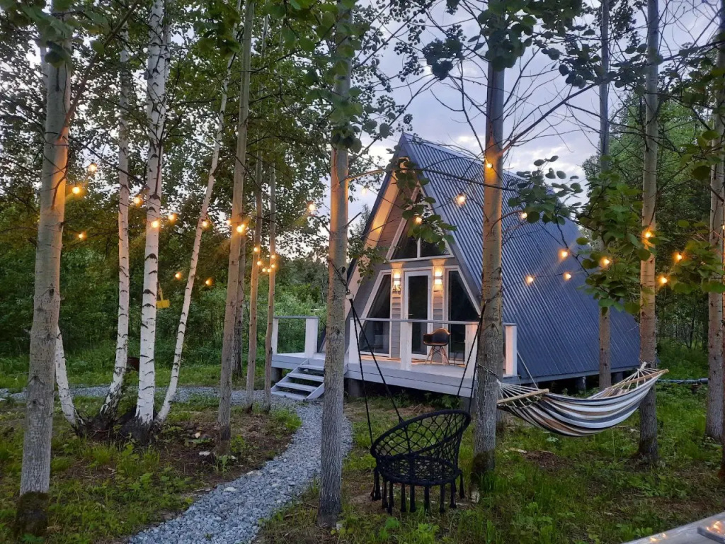 Гостевой дом уютный A-frame Свобода леса