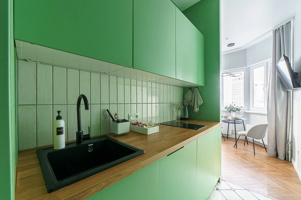 Апартаменты Green Apartment City View от сети Good Vibes Apartments