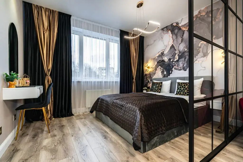 Апартаменты Crown39 - Strela - 2к №106: 71 м2, 2 этаж из 13