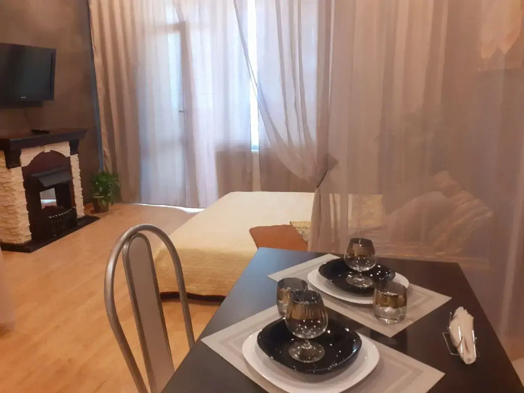 Квартира с кондиционером и камином на Ленинском проспекте 2+1