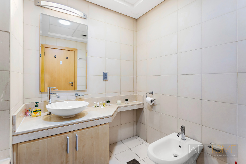 Апартаменты WelHome - Breathtaking 1BR Apartment Shoreline The Palm