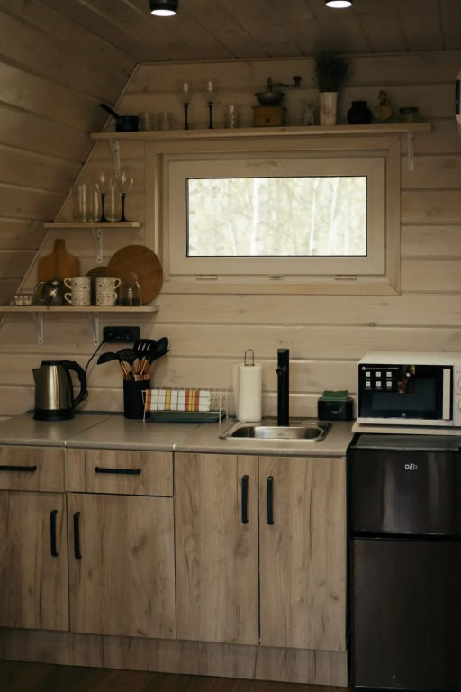 Шале A-frame Вблизи Реки Днепр