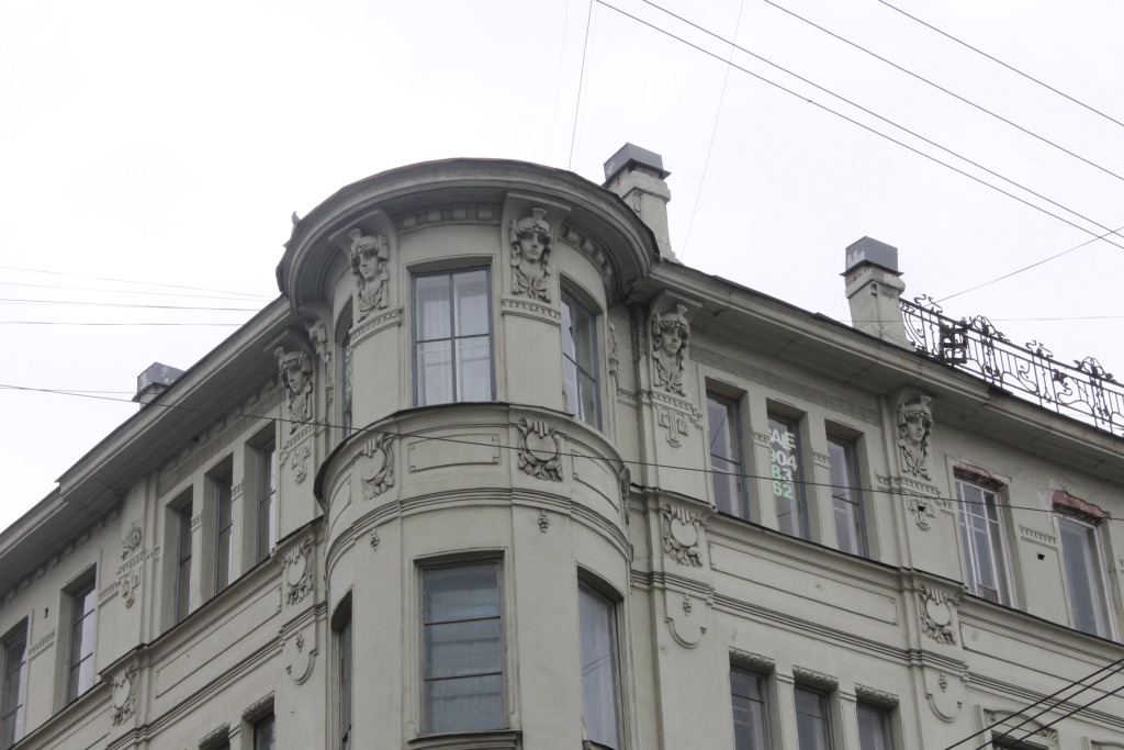 Квартира PiterFlat на Садовой 32/1, вариант 1к-3