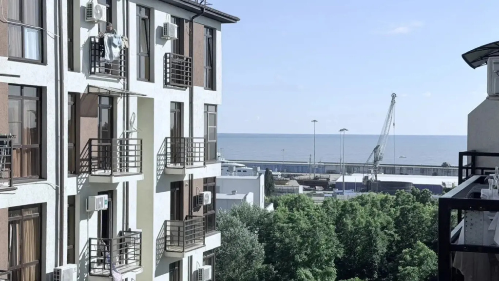 Апартаменты Море Квартир Современная Студия С Балконом И Видом На Море В Сириусе