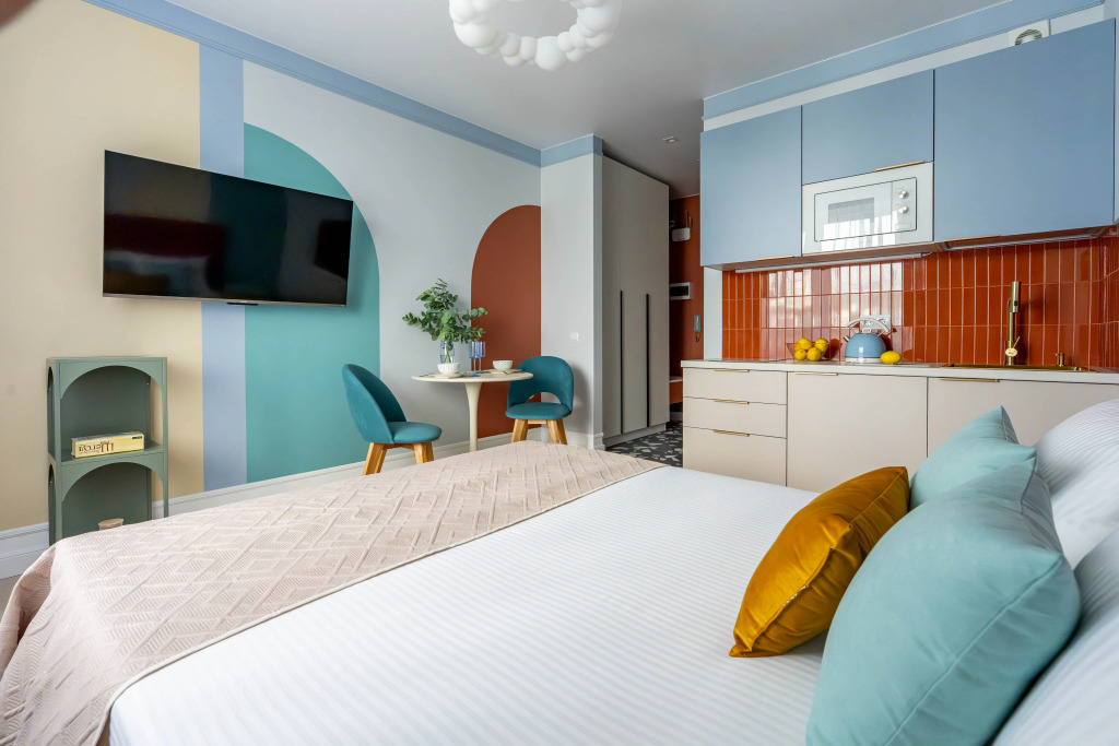 Апартаменты Memphis Room у парка Оккервиль