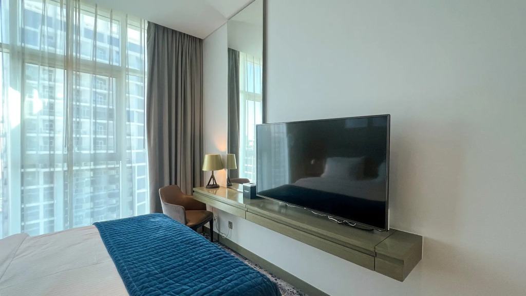 Апартаменты KeyRock Living | Chic Studio w/ Burj Khalifa View