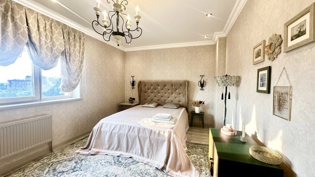 Квартира Большая в новостройке с Винтажным дизайном