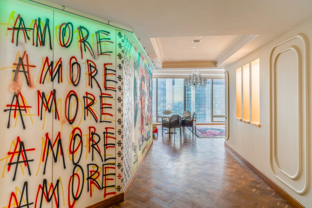 Апартаменты с панорамными окнами на 50 этаже в Москва Сити Nova Loft