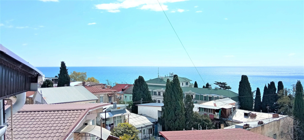 Квартира с видом на море для семьи пляж 5 минут