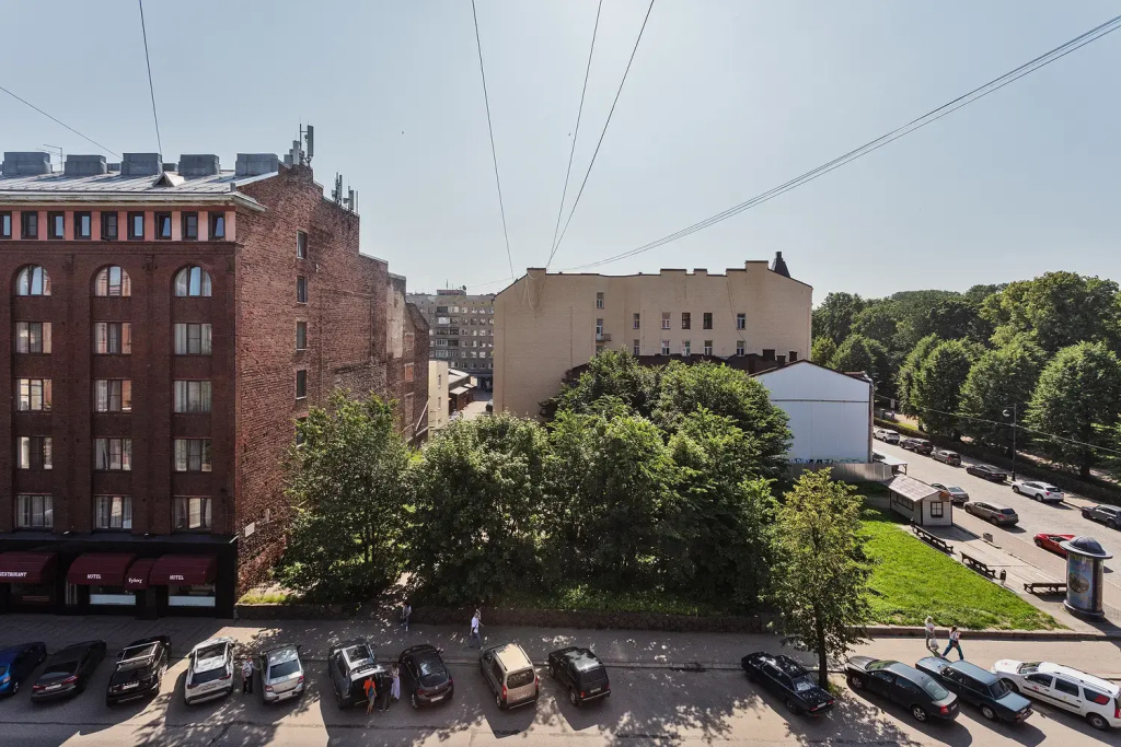 Квартира JN Apartments Четырехместная Студия с Видом на Парк