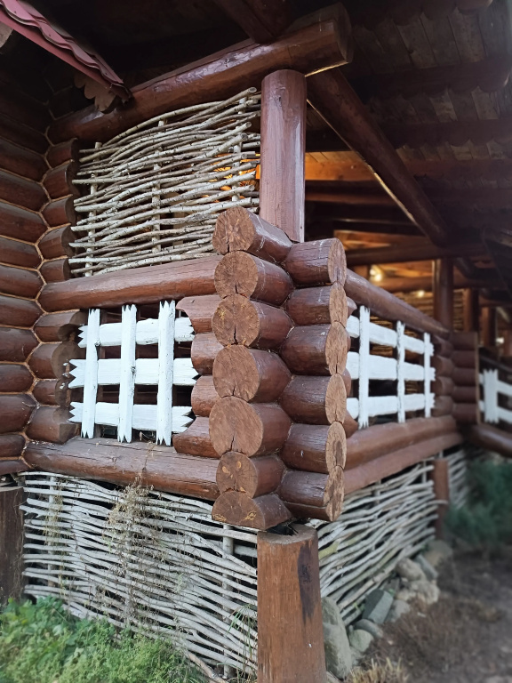 Частный дом эко с русской баней Медвежье Урочище
