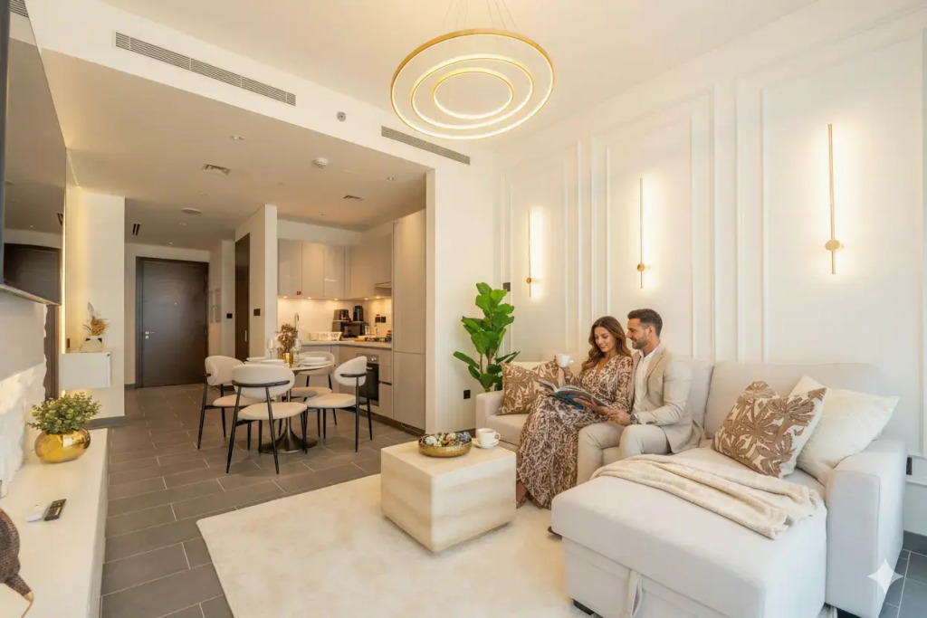 Апартаменты Premium 1BR Oasis – City Views & Pool Access