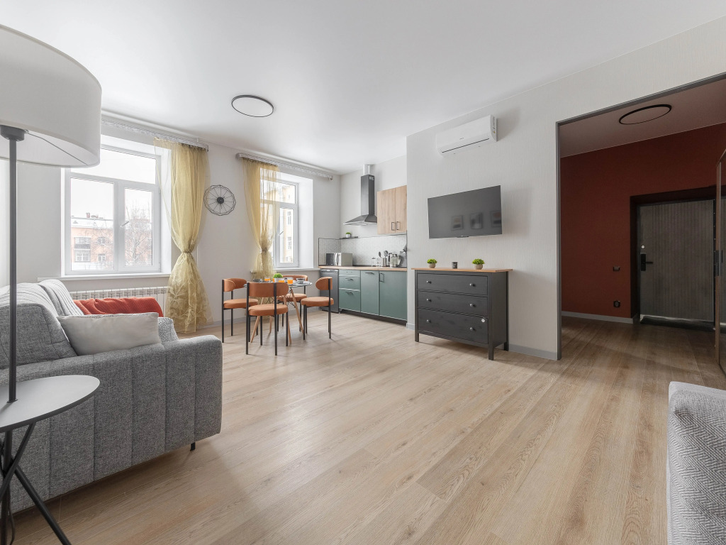 Квартира 2-к. 76 м² 5 Кроватей