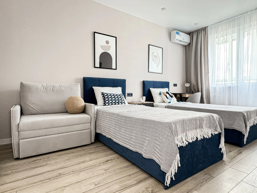 Квартира Двухкомнатная 50 м2 Синее небо
