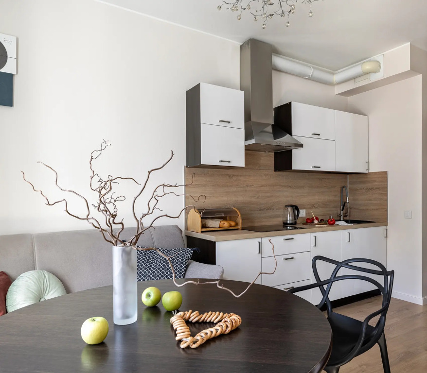 Квартира у клиники МЧС Piter Apartments (парковка, кондиционер)