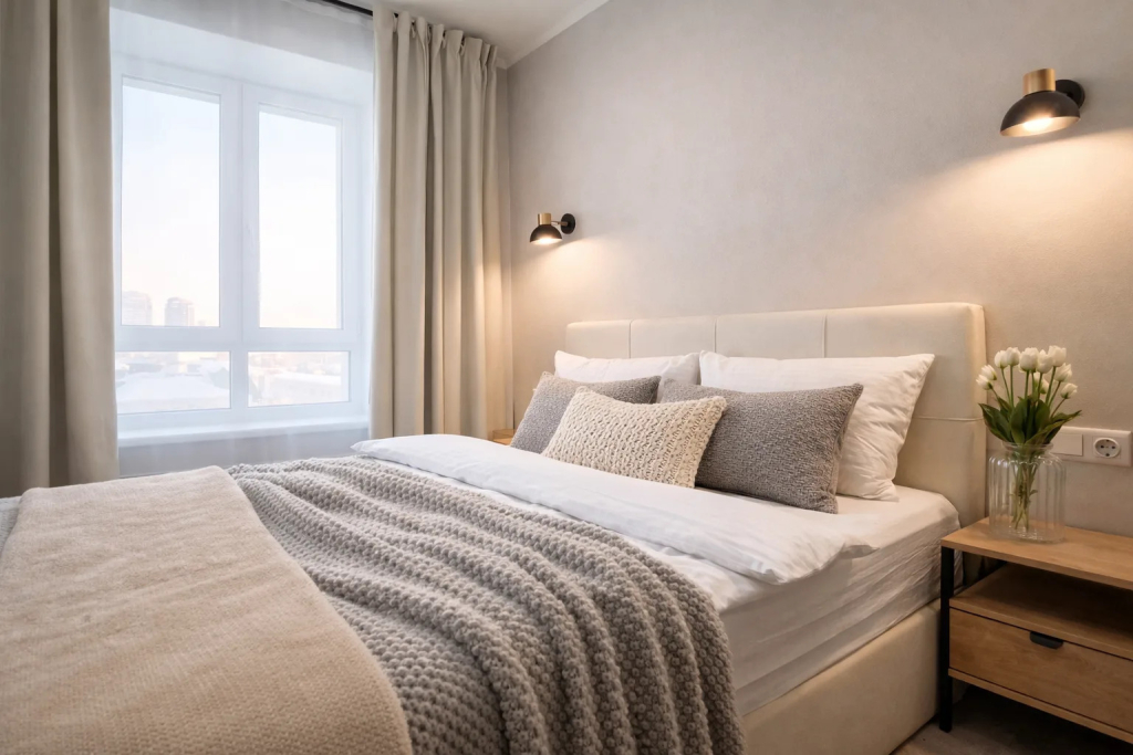 Квартира Видовая Евродвушка у Набережной Белой — Liberty Sity Apartments