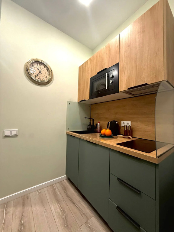 Апартаменты студия, 17 м², 1 кровать