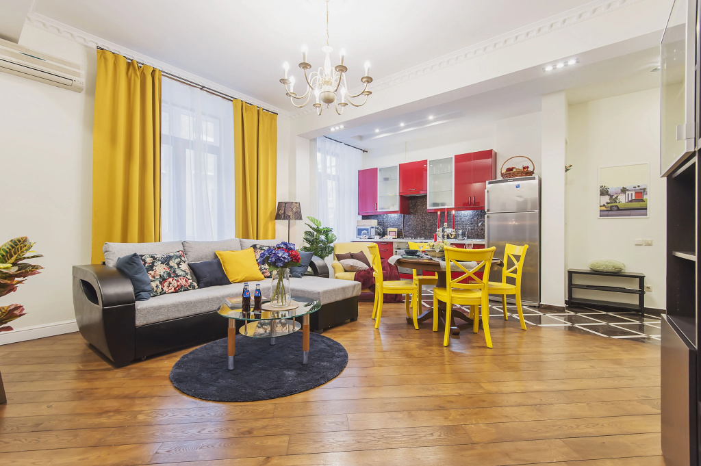 Квартира GM Apartments Трехкомнатные на Тверской - Ямской