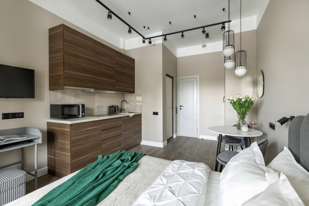 Квартира Студия Relax с балконом PITER APARTMENTS на Лиговском
