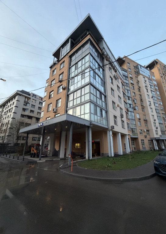 Квартира студия с красивым видом на Москву