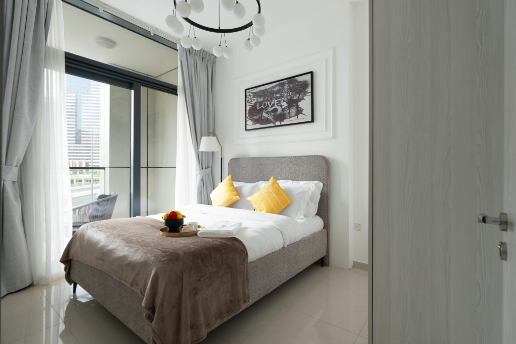 Апартаменты Keyrock Modern 1BR in Zada Pool & View