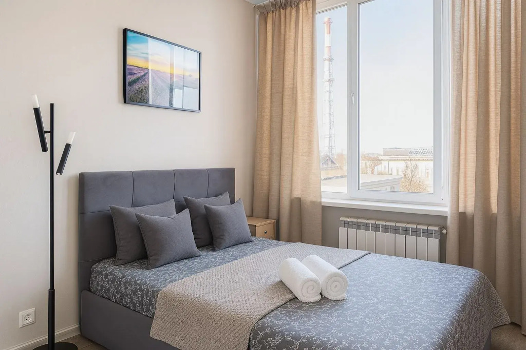 Апартаменты Студия с Видом на Город BestFlat24 Шереметьевская 85с2: фото объекта