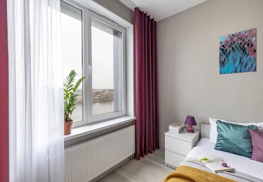 Квартира Двухкомнатная Видовая Piter Apartments в ЖК Эмеральд