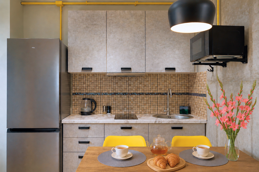 Квартира Уютная в Стиле Loft с Видом на Море в ЖК Аякс