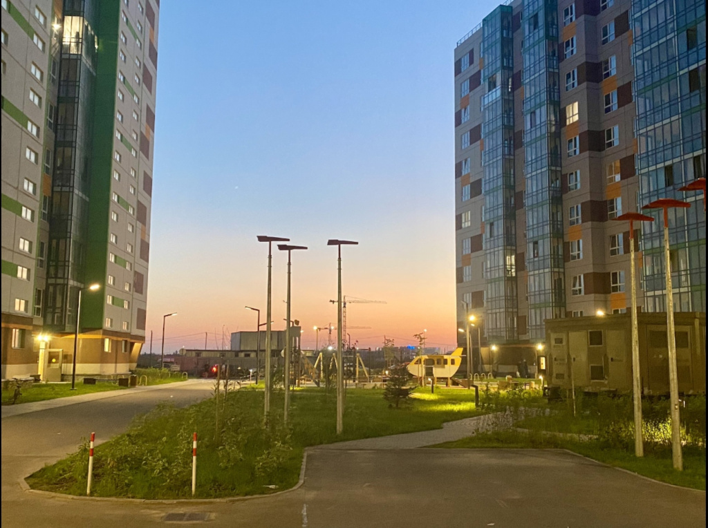Квартира Уютная студия недалеко от аэропорта Пулково