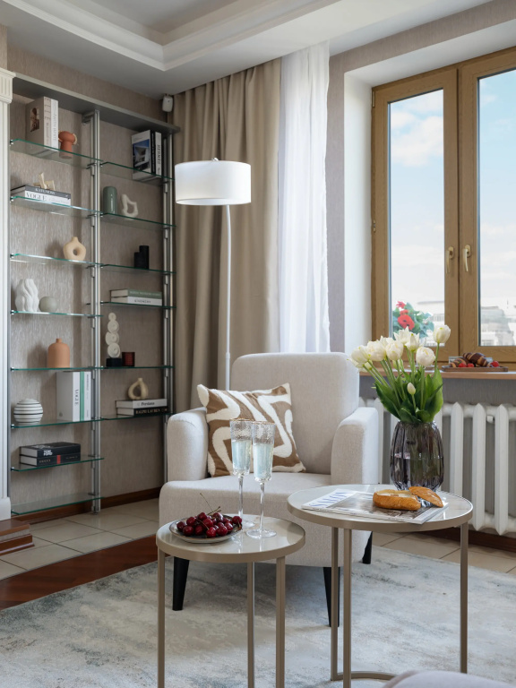 Квартира GM Apartments Трёхкомнатная на Чистопрудном