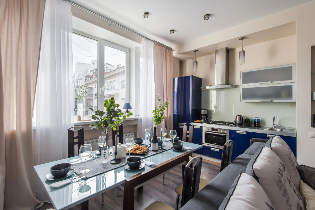 Квартира GM Apartments с Видом на Арбат