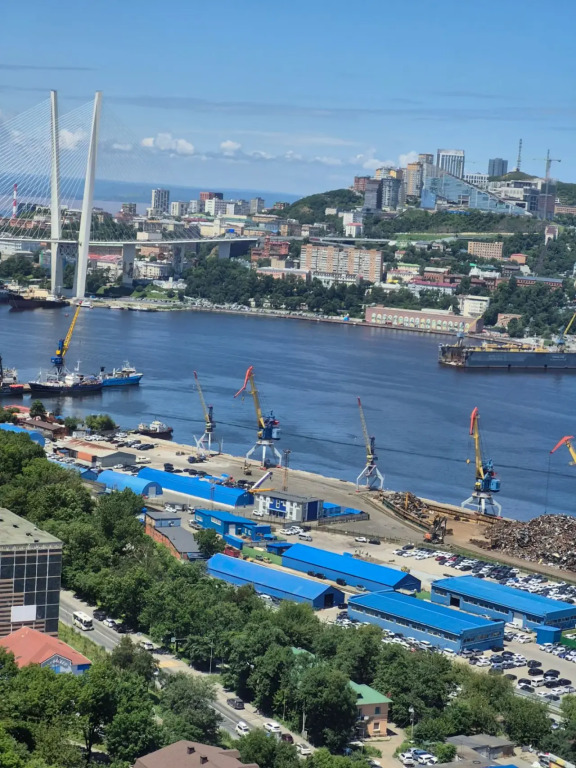Квартира новая просторная с видом на бухту Золотой Рог