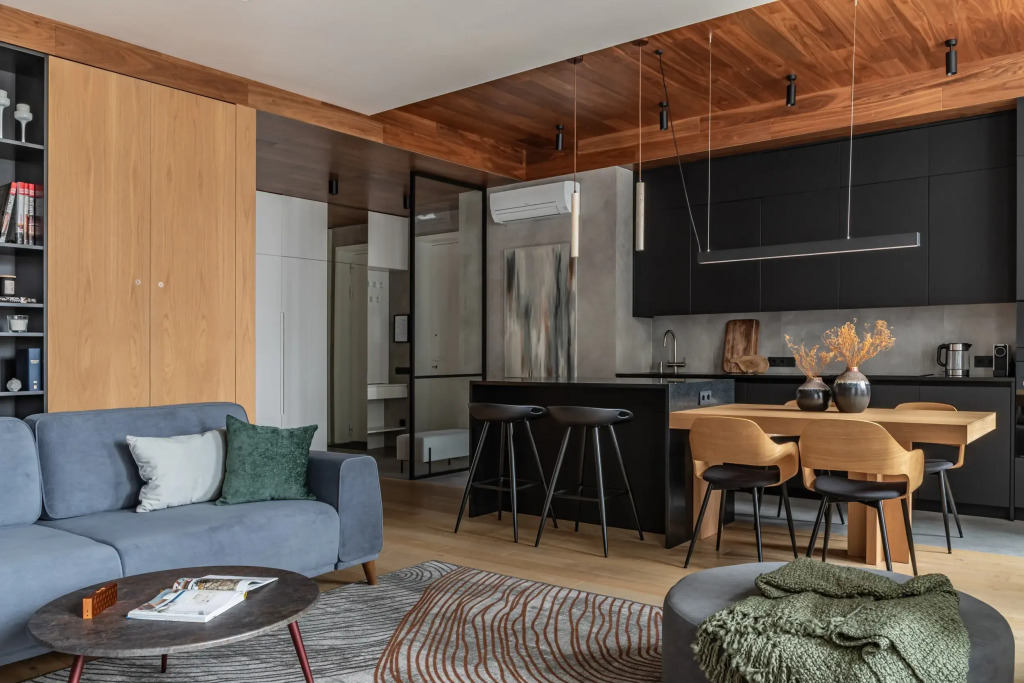 Квартира Moscow Deluxe Apartments ВДНХ Family Suite