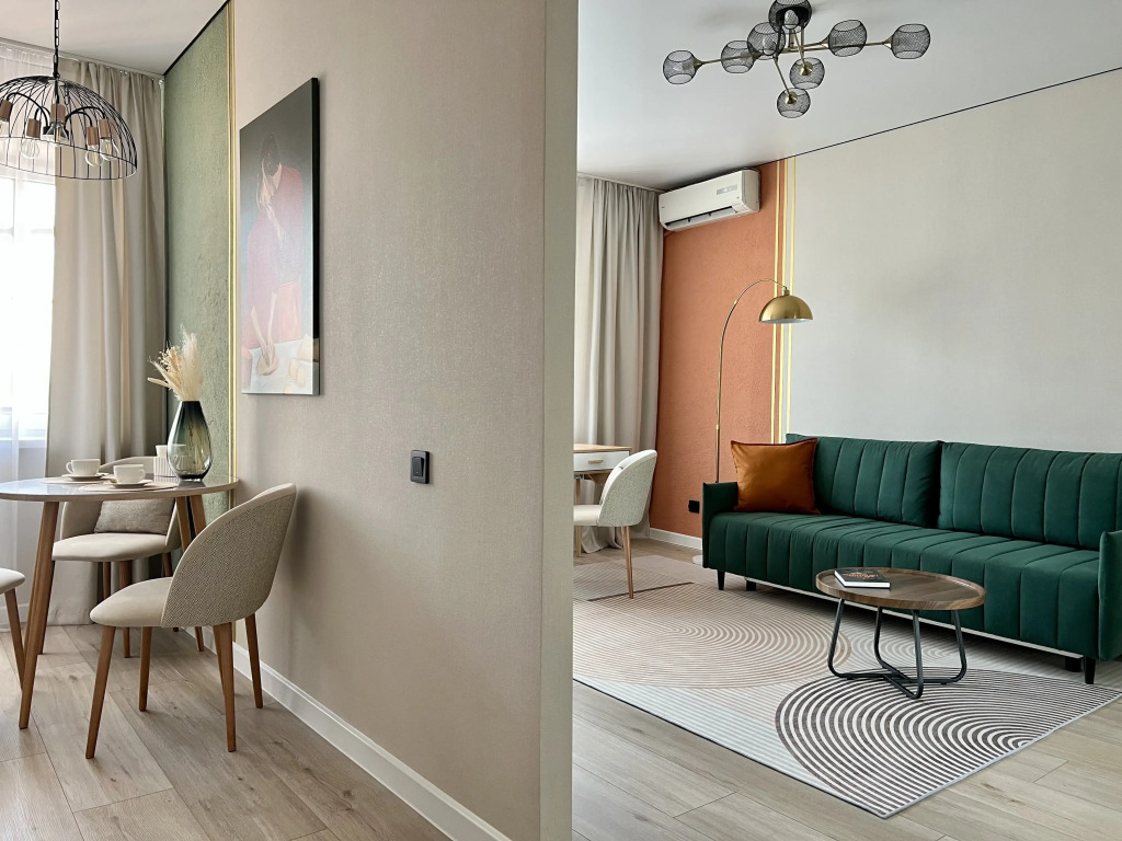 Квартира SOUTH CITY Двухкомнатная с дизайнерским ремонтом
