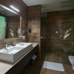 Отель Bioli Medical Wellness Resort Грузия, Тбилиси - отзывы, цены и фото номеров - забронировать отель Bioli Medical Wellness Resort онлайн ванная