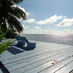 Отель Les Tipaniers Iti Bungalows пляж