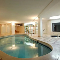 Отель Hostellerie Du Cheval Blanc Аоста бассейн фото 3