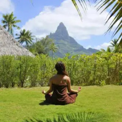 Отель InterContinental Bora Bora Resort and Thalasso Spa фитнесс-зал фото 4