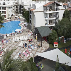 Club Anastasia - Family Hotel Турция, Мармарис - отзывы, цены и фото номеров - забронировать отель Club Anastasia - Family Hotel онлайн балкон