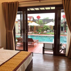 Отель Ha My Beachside Villa Hoian комната для гостей фото 5