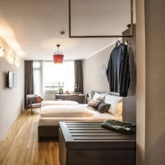 Отель BOLD Hotel München Zentrum Германия, Мюнхен - 10 отзывов об отеле, цены и фото номеров - забронировать отель BOLD Hotel München Zentrum онлайн комната для гостей фото 4