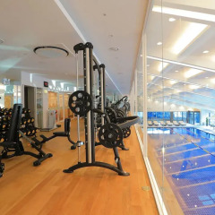 Отель Yongpyong Resort Dragon Valley Hotel Южная Корея, Пхёнчан - отзывы, цены и фото номеров - забронировать отель Yongpyong Resort Dragon Valley Hotel онлайн фитнесс-зал