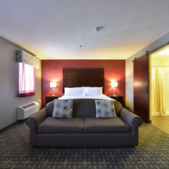 Отель HolmeSuites Columbus Airport/DLA США, Колумбус - отзывы, цены и фото номеров - забронировать отель HolmeSuites Columbus Airport/DLA онлайн комната для гостей фото 5