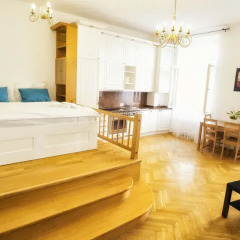Апартаменты Apartment by the Old Town Square комната для гостей