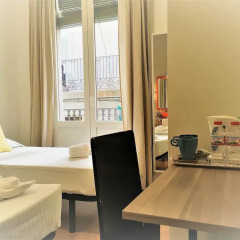 Отель La Palmera Hostal Барселона удобства в номере фото 2