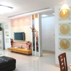 Апартаменты Shenzhen Huijia Apartment комната для гостей фото 5