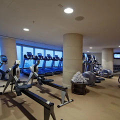 Отель Hilton Baku фитнесс-зал фото 3