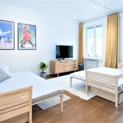 Отель Aurora Apartments Eerikinkatu 12 Финляндия, Хельсинки - отзывы, цены и фото номеров - забронировать отель Aurora Apartments Eerikinkatu 12 онлайн комната для гостей фото 2