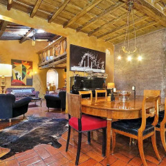 Апартаменты Trastevere Large Apartment With Terrace в номере фото 2